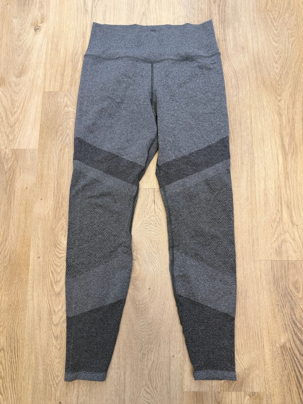 Hylete Seamless High-Waist Heathered Gray Leggings